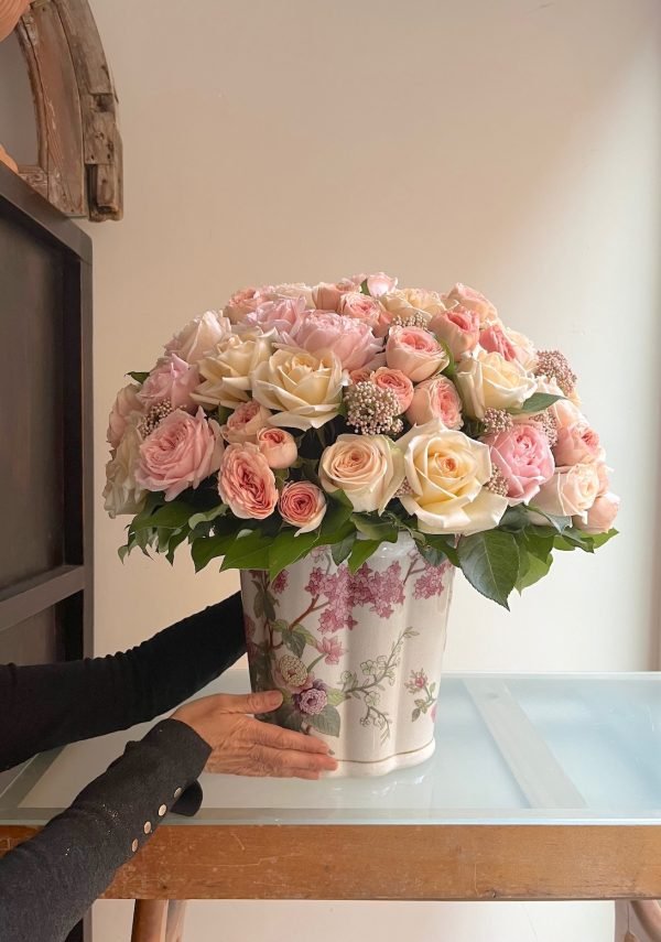 Rosas sobre cerámica - Imagen 5