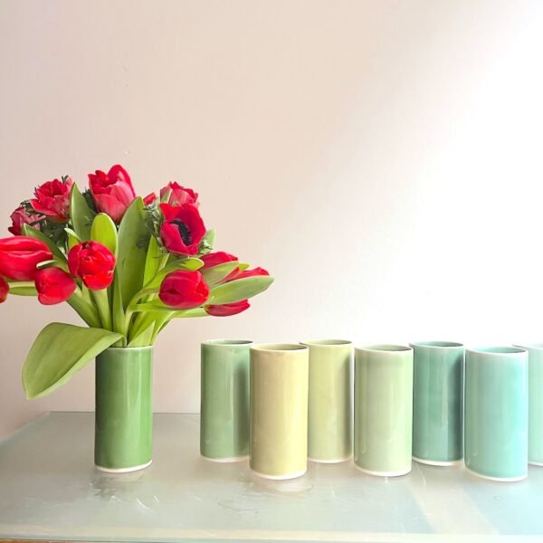 Flores de temporada & porcelana