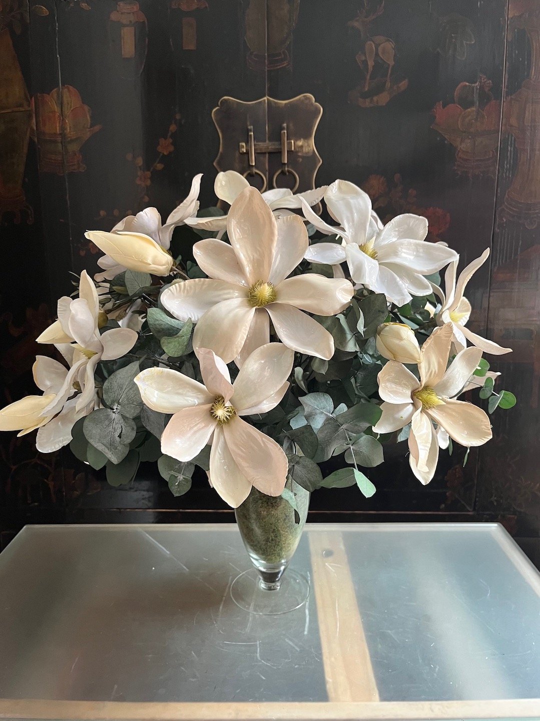 Magnolias acrílicas