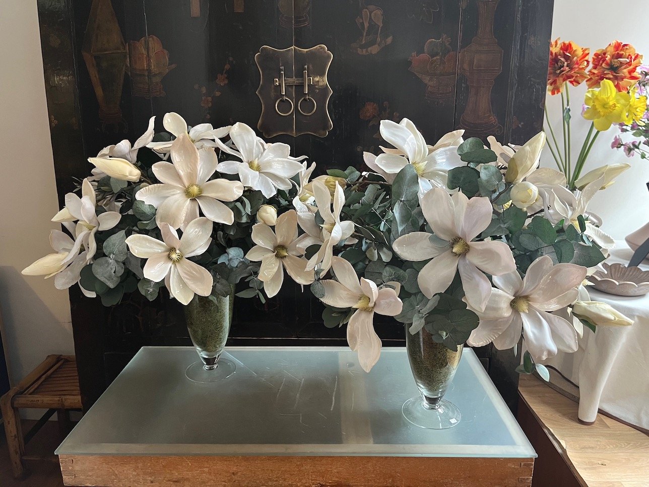 Magnolias acrílicas - Imagen 6