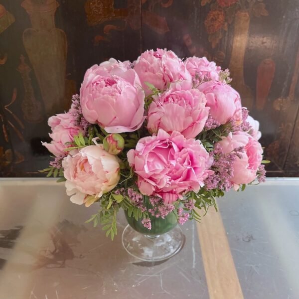 Copa baja de Peonías