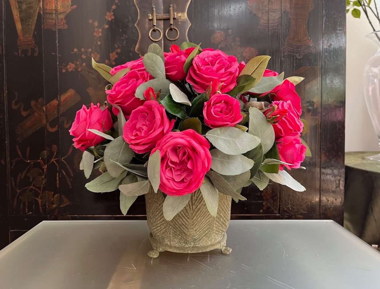 Rosas fucsia