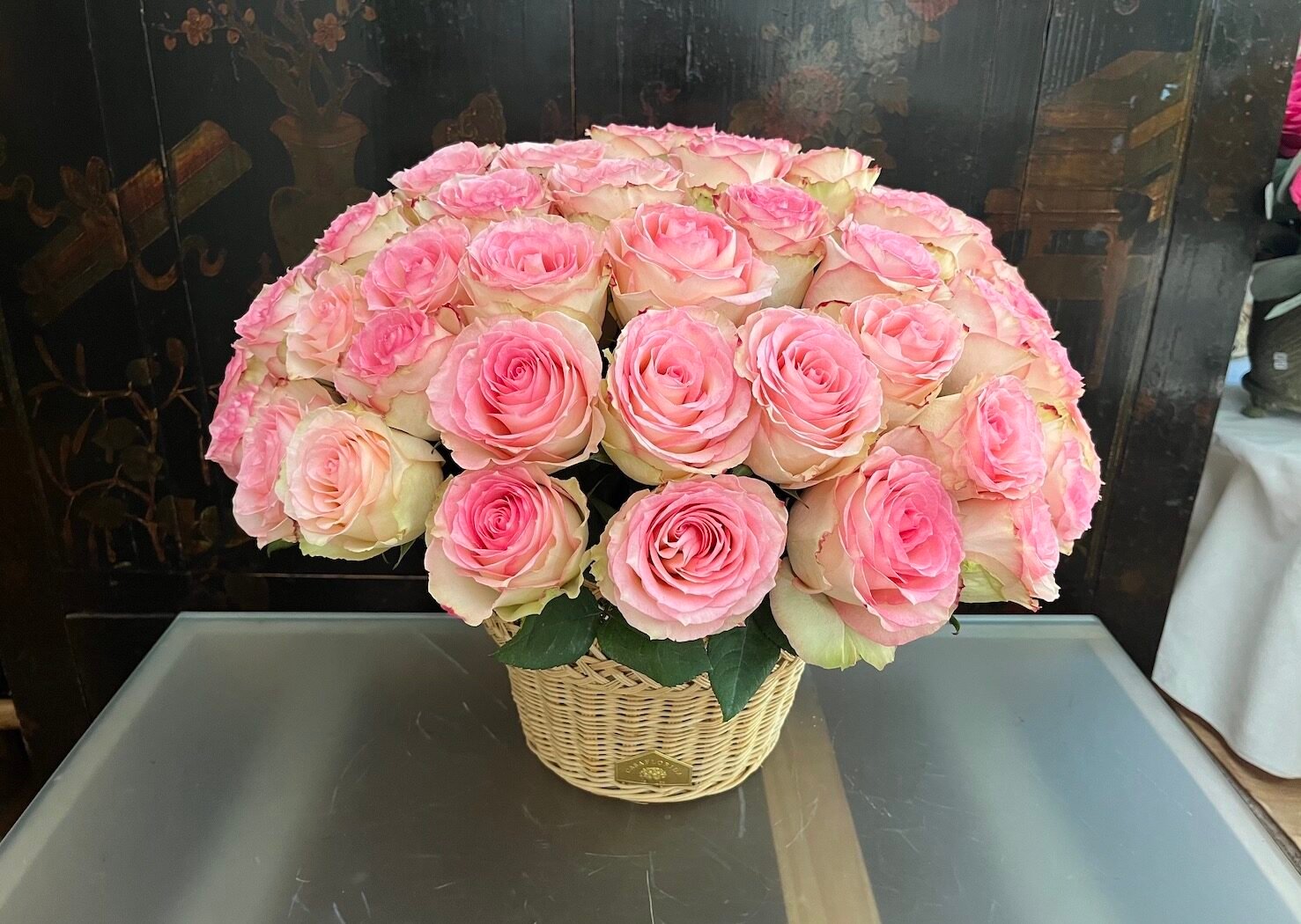 Cestón de Rosas